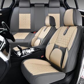 2000-2024 Car Seat Cover for Hyundai Sonata, Black and Red Car Seat Covers, Faux Leather, 5 Piece Full Set, Waterproof, with Lumbar Support, Beautify Interior in Saudi Arabia