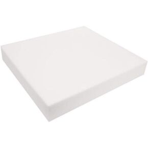 FoamRush 2" H x 20" W x 23" L Upholstery Foam High Density Firm Foam Soft Support (Chair Cushion Square Foam for Dining Chairs, Wheelchair Seat Cushion Replacement) in Saudi Arabia