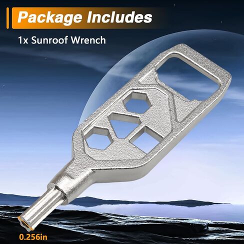 Star Wrench Sunroof Sky Key Compatible with Renegade 2015-2020 Replace #: 68260458AB in Saudi Arabia