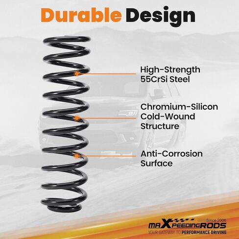 مجموعة تسوية زنبركية أمامية 3.5 بوصة من maXpeedingrods لسيارة Jeep TJ Wrangler وRubicon وUnlimited 1997-2006 in Saudi Arabia