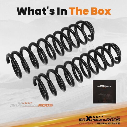 مجموعة تسوية زنبركية أمامية 3.5 بوصة من maXpeedingrods لسيارة Jeep TJ Wrangler وRubicon وUnlimited 1997-2006 in Saudi Arabia