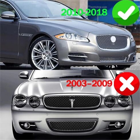 1 زوج سيارة الجبهة كشافات عدسة المصباح الأمامي غطاء شل واضح متوافق ل جاكوار XJ XJL 2010 ~ 2019 عاكس الضوء مصباح قذيفة أقنعة الغطاء الواقي in Saudi Arabia