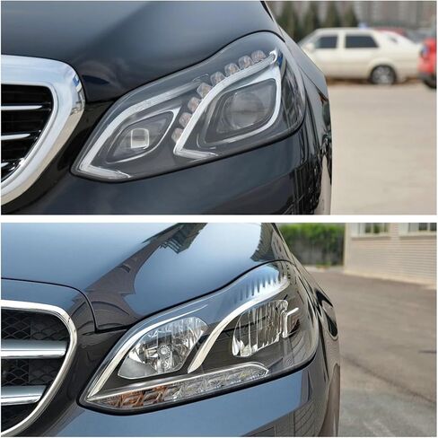 Compatible For Mercedes Benz E Class W212 2014 2015 Car Accessories Headlight Lens Headlight Cover Replacement Auto Shell(Left) in Saudi Arabia