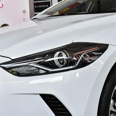 متوافق مع Hyundai Elantra 2019 2020 قطع غيار السيارات وملحقاتها تحل محل قطعة شفافة من مصابيح السيارة والمصابيح الأمامية الزجاجية (يسار) in Saudi Arabia