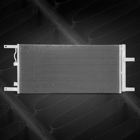 Auto Dynasty Air Conditioning A/C Condenser Compatible with 2017-2022 Ford F250 F350 F450 Super Duty 6.7L Power-Stroke V8 Diesel, Aluminum AC Condenser Replacement DPI 30089 in Saudi Arabia