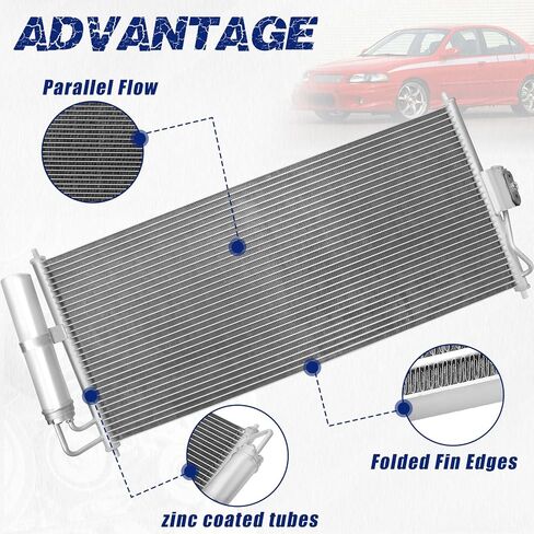 Air Conditioning A/C Condenser Compatible with Nissan Sentra 2001-2006# 3099, 921104Z010 in Saudi Arabia