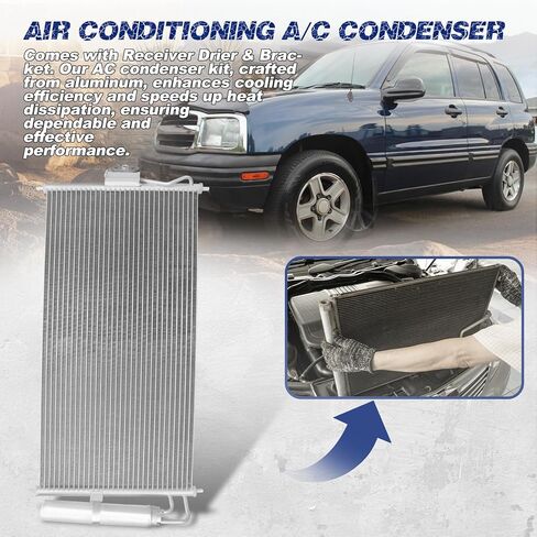 Air Conditioning A/C Condenser Compatible with Nissan Sentra 2001-2006# 3099, 921104Z010 in Saudi Arabia