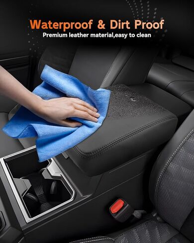 CDEFG لـ 2024 Volkswagen Atlas غطاء وحدة التحكم المركزية مسند الذراع غطاء صندوق لـ 2024 VW Atlas Accessories 2024 Atlas SE SEL واقي وحدة التحكم الوسطى in Saudi Arabia