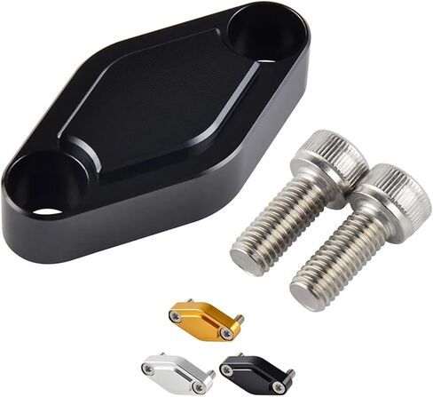 Universal Parking Brake Block Off Plate For Yamaha For Raptor 700 For YFZ450 For YFZ450R For Banshee 350 For Honda For TRX450R For ATV For UTV Parts(Silver) in Saudi Arabia