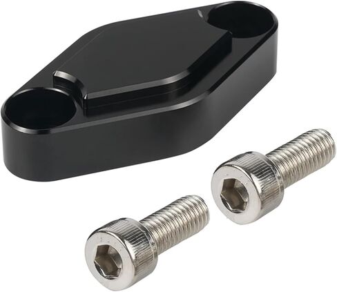 Universal Parking Brake Block Off Plate For Yamaha For Raptor 700 For YFZ450 For YFZ450R For Banshee 350 For Honda For TRX450R For ATV For UTV Parts(Silver) in Saudi Arabia