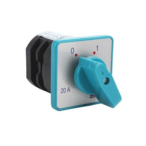 HZ5D-20/4 L02 L03 M04 20A 4kW 2 3-Position 2-Pole Rotary Cam Switch (20A 4kW L02) in Saudi Arabia