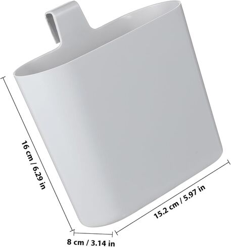 POPETPOP حامل مغرفة فضلات القطط، سلة المهملات الصغيرة، مغرفة فضلات الحيوانات الأليفة، حامل فضلات القطط، صندوق فضلات القطط، حاوية تخزين مغرفة معلقة لصندوق فضلات القطط in Kuwait