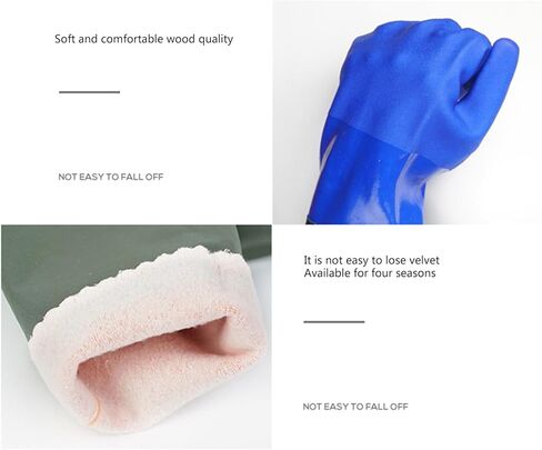 Gants en Caoutchouc imperméables et durables, gants d'étang résistants aux produits chimiques pour la vaisselle et le nettoyage des véhicules in Saudi Arabia