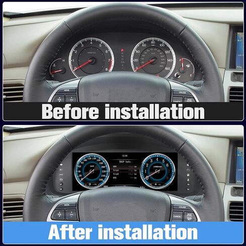 10.25" Digital Dash Instrument Cluster for Honda Accord 2003-2007 Digital Cluster Instrument Speedometer Replacement Dashboard in Saudi Arabia