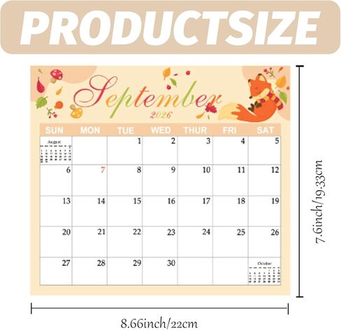 2026 Fridge Calendar, 12 Month Fridge Calendar Runs from January 2026 to December 2026 Calendars for Refrigerator Planning and Organizing, Festival (Small) in Saudi Arabia