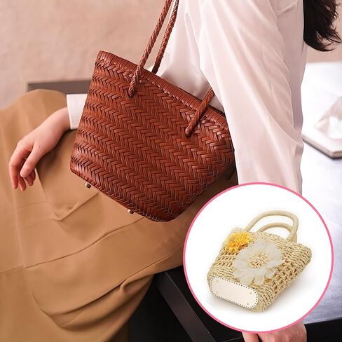 6 Pcs Bag Bases for Crochet, 8.58 x 3.93 inch PU Leather Bag Bottom with Holes, Long Oval Purse Bottom Shaper Pad for DIY Crochet Bag Shoulder Bags Purse Making (Colorful) in Saudi Arabia