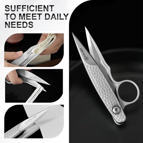 Premium Tailor Scissors, Stainless Steel Embroidery Scissors with Comfort Grip Handle, Sharp Fabric Shears for Sewing, Quilting, Leather Making in Saudi Arabia