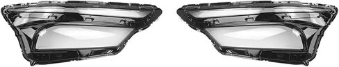 Car Glass Lens Headlamp Transparent Lampshade Auto Lamp Shell Lights Housing Compatible For Hozon Neta S 2022 2023 2024 Headlight Cover(A Pair) in Saudi Arabia