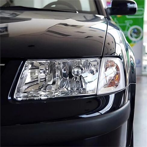 Headlamp Cover Lens Transparent Lampshade Headlight Shell Compatible For VW Passat B5 2002 2003 2004 2005 2006 2007(A Pair) in Saudi Arabia