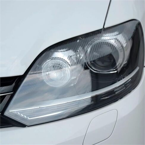 متوافق مع VW Golf CROSS 2009 2010 2011 2012 2013 أجزاء السيارة الداخلية استبدال عاكس الضوء قبعات المصباح قذيفة (2 قطعة اليسار واليمين) in Saudi Arabia