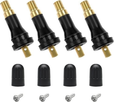 8 PCS TPMS 20008 Tire Valve Stem, Snap-in Tubeless Tire Pressure Sensor Valve Stem Replacement, Valve Stem for Commander, Lucerne, Avenger, Charger, Car Accessories in Saudi Arabia