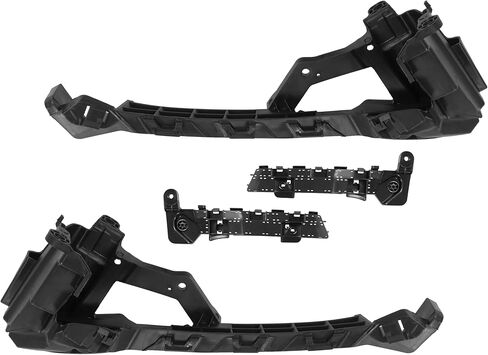 KUAFU Left&Right Front Headlight+Bumper Bracket Mount Support Retainer Kit Compatible with 2012-2014 Honda CR-V Replacement for 71198T0AA01 71190T0AA00 71140T0AA00 HO1042117 HO1043117 Plastic(PP+ABS) in Saudi Arabia