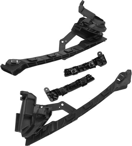 KUAFU Left&Right Front Headlight+Bumper Bracket Mount Support Retainer Kit Compatible with 2012-2014 Honda CR-V Replacement for 71198T0AA01 71190T0AA00 71140T0AA00 HO1042117 HO1043117 Plastic(PP+ABS) in Saudi Arabia