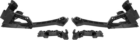 KUAFU Left&Right Front Headlight+Bumper Bracket Mount Support Retainer Kit Compatible with 2012-2014 Honda CR-V Replacement for 71198T0AA01 71190T0AA00 71140T0AA00 HO1042117 HO1043117 Plastic(PP+ABS) in Saudi Arabia