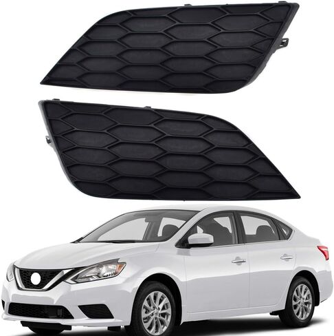 BestParts زوج جديد من أغطية ممتص الصدمات لمصباح الضباب الخفيف RH LH متوافق مع Nissan Sentra 2016-2019 يستبدل 62257-4AF0B 62256-4AF0B NI1039142 NI1038142 in Saudi Arabia