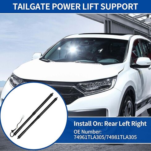 X AUTOHAUX Rear Left Right Tailgate Power Lift Support for Honda CR-V EX-L Touring 5 Doors 2017-2021 Liftgate Power Hatch Shock Strut No.74961TLA305 Electric Trunk Power Liftgate 1 Pair in Saudi Arabia