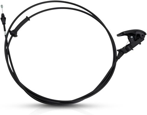 KarParts360 For Jeep Compass/Patriot 2007-2017 Hood Release Cable | Texture Black | Plastic/Metal | Replacement For 5074169AE in Saudi Arabia