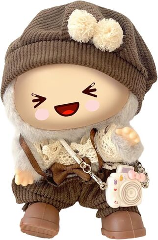 Doll Clothing - Babydoll Clothes for Dolls Cute Pajamas Handmade Sleepwear Nightdress Nightwear Garment with Eyepatch(No Doll), PJs-LBB029 in Saudi Arabia
