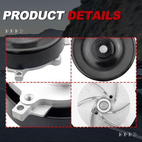 Engine Water Pump Automotive w/Gasket 1F1Z8501AA 42334 Compatible for Ford Taurus Compatible for Mercury Sable 3.0L 1996 1997 1998 1999 2000 in Saudi Arabia