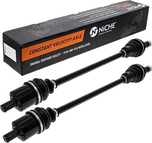 NICHE Front CV Axle Half Drive Shaft for Polaris RZR XP 1000 4 EPS Sport Premium 1334491 1334308 2 Pack in Saudi Arabia