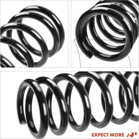 A-Premium 2Pcs Front Suspension Coil Spring Set Compatible with Dodge Ram 3500 2004-2009 5.7L 5.9L 6.7L, 4WD, Driver and Passenger Side, Replace# 52113984AA, 52113985A in Saudi Arabia