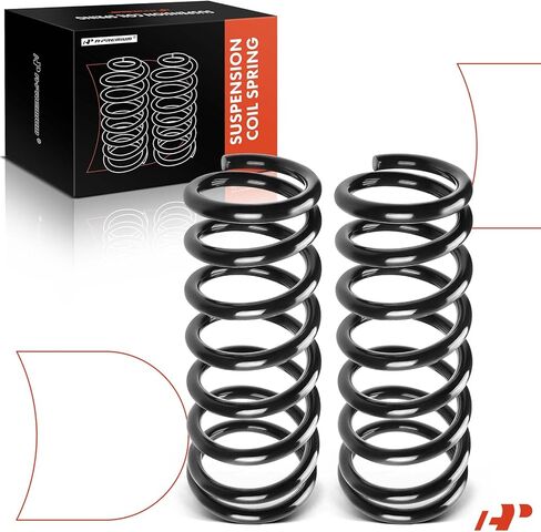 A-Premium 2Pcs Front Suspension Coil Spring Set Compatible with Dodge Ram 3500 2004-2009 5.7L 5.9L 6.7L, 4WD, Driver and Passenger Side, Replace# 52113984AA, 52113985A in Saudi Arabia