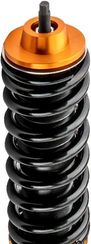 maxpeedingrods Coilovers لسيارة Toyota Yaris 2007-2011، لسيارة Scion XD 2008-2010، طقم دعامات تعليق كويلوفر قابل للتعديل للارتفاع، دعامات ممتص الصدمات للتخميد مسبقًا، طقم خفض ذهبي in Saudi Arabia