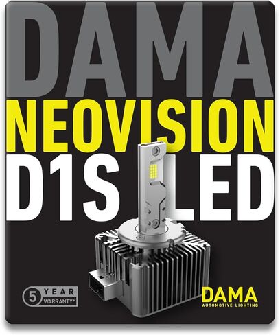 DAMA D3S NEO VISION Driving Light Lamps 12V 35W 6000K 8000lm PK32d-5 21036NV / Pack of 2 in Saudi Arabia