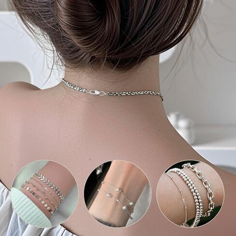 5Pcs Lobster Claw Clasp with Jump Ring, 18K Gold Jewelry Clasps for Necklace, Bracelets(Silver) in Saudi Arabia