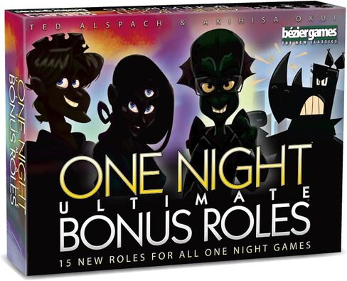 Bezier Games BEZ00024 One Night Card Sleeves Board Game in Saudi Arabia