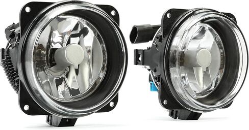 مصابيح الضباب HECASA متوافقة مع 2000-2004 Ford F-150 F150 Harley Davidson زوج يسار يمين شفاف in Kuwait