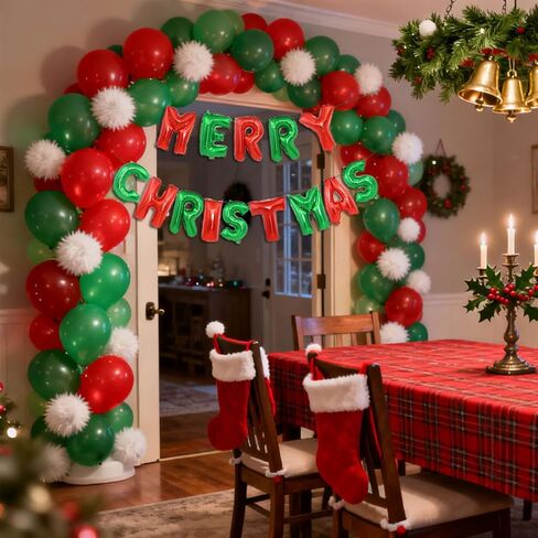 عيد ميلاد سعيد بالون راية كاندي الألوان رسائل عيد ميلاد سعيد بالونات عيد الميلاد احباط بالونات زينة الحفلات in Kuwait