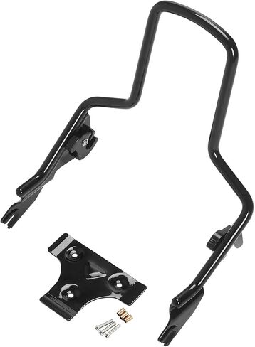 TCT-MOTORPARTS Detachable Upright Sissy Bar Backrest Fits for Harley Road King Road Glide Street Glide 2009-2023 in Saudi Arabia