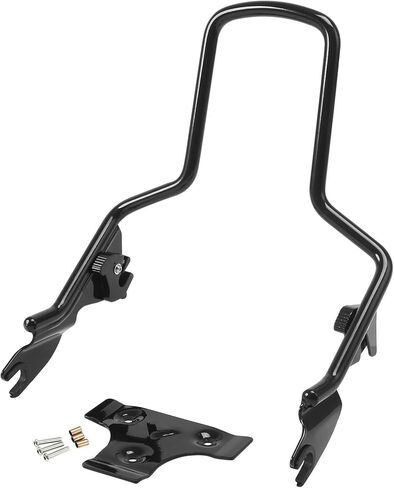 TCT-MOTORPARTS Detachable Upright Sissy Bar Backrest Fits for Harley Road King Road Glide Street Glide 2009-2023 in Saudi Arabia
