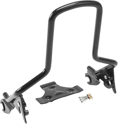 TCT-MOTORPARTS Detachable Upright Sissy Bar Backrest Fits for Harley Road King Road Glide Street Glide 2009-2023 in Saudi Arabia