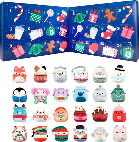 Squishmallows Original 24-Day Micromallows Holiday Plush Advent Calendar in Saudi Arabia
