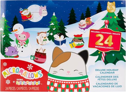 Squishmallows Original 24-Day Micromallows Holiday Plush Advent Calendar in Saudi Arabia