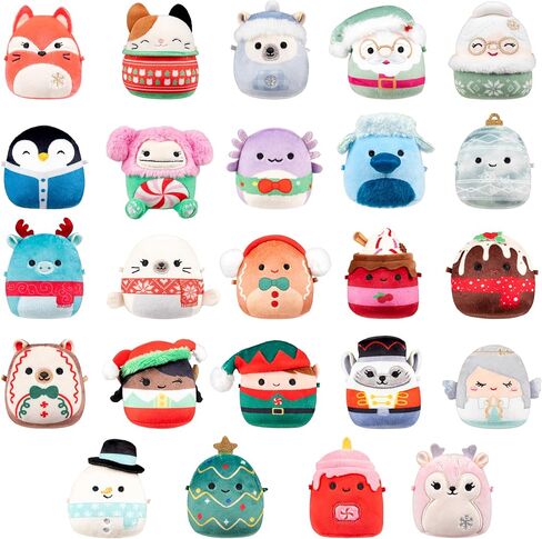 Squishmallows Original 24-Day Micromallows Holiday Plush Advent Calendar in Saudi Arabia
