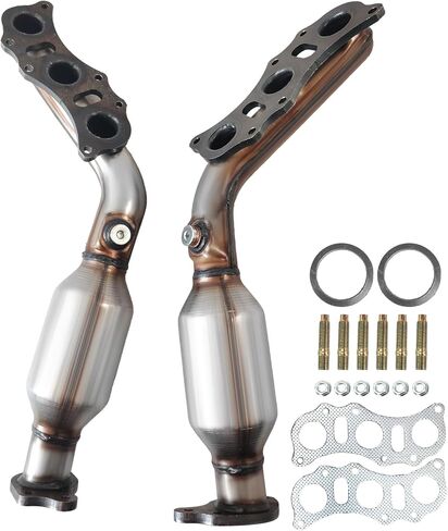 Exhaust Manifold Catalytic Converter Compatible with Toyota Tacoma 2005-2011 4Runner 2003-2009 FJ Cruiser 2007-2009 4.0L(OEM/OBD-Ⅱ Replacement Catalytic Convertor) in Kuwait