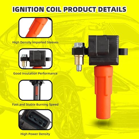 Set of 6 Ignition Coils Pack 22433AA531 UF287 & 6 PCS Iridium Spark Plugs Compatible with Subaru B9 Tribeca 2006-2007 Legacy 2008-2009 Outback 2001-2009 Tribeca 2008-2009 3.0L 3.6L H6 in Saudi Arabia